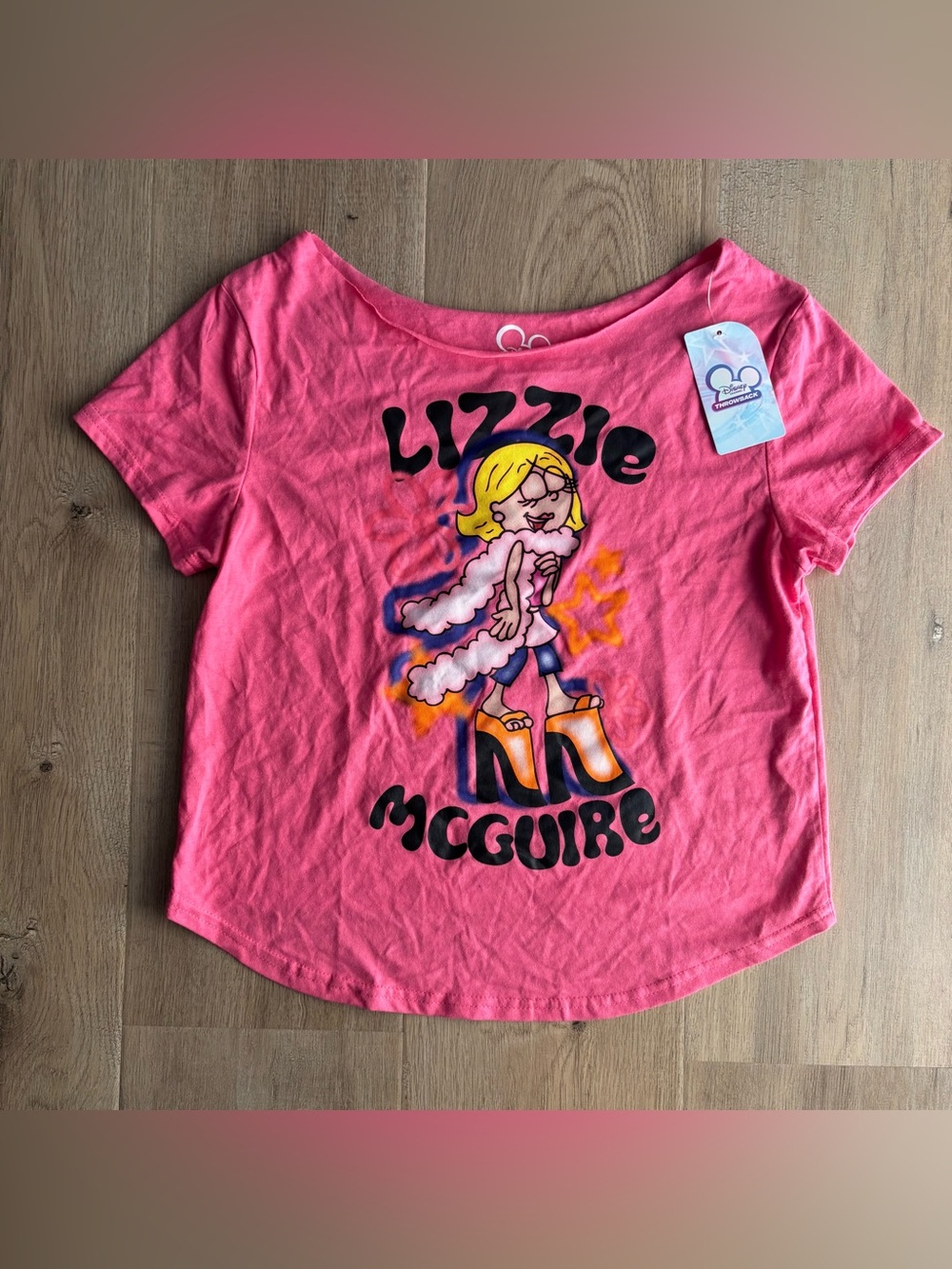 NWT Disney Throwback Lizzie McGuire T-shirt